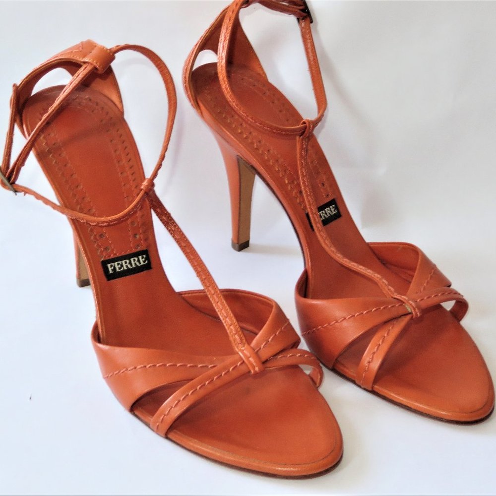 Gianfranco Ferre Women's Sandals Shoes Hight Heel